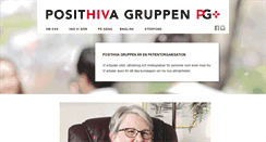 Desktop Screenshot of posithivagruppen.se